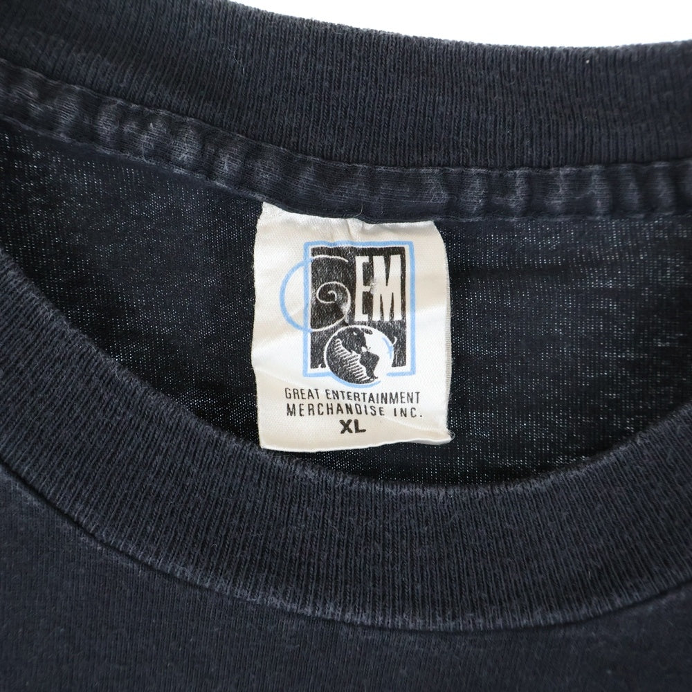 VINTAGE(ヴィンテージ) 00s WHITE ZOMBIE ASTRO-CREEP ホワイトゾンビ 両面プリント Tシャツ 半袖カットソー ブラック