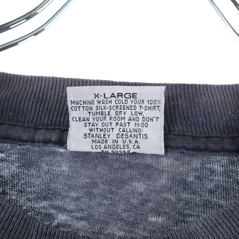 VINTAGE(ヴィンテージ) 90s SCOOBY DO CARTOON NETWORK スクービードゥ フロント プリント Tシャツ 半袖カットソー ブラック