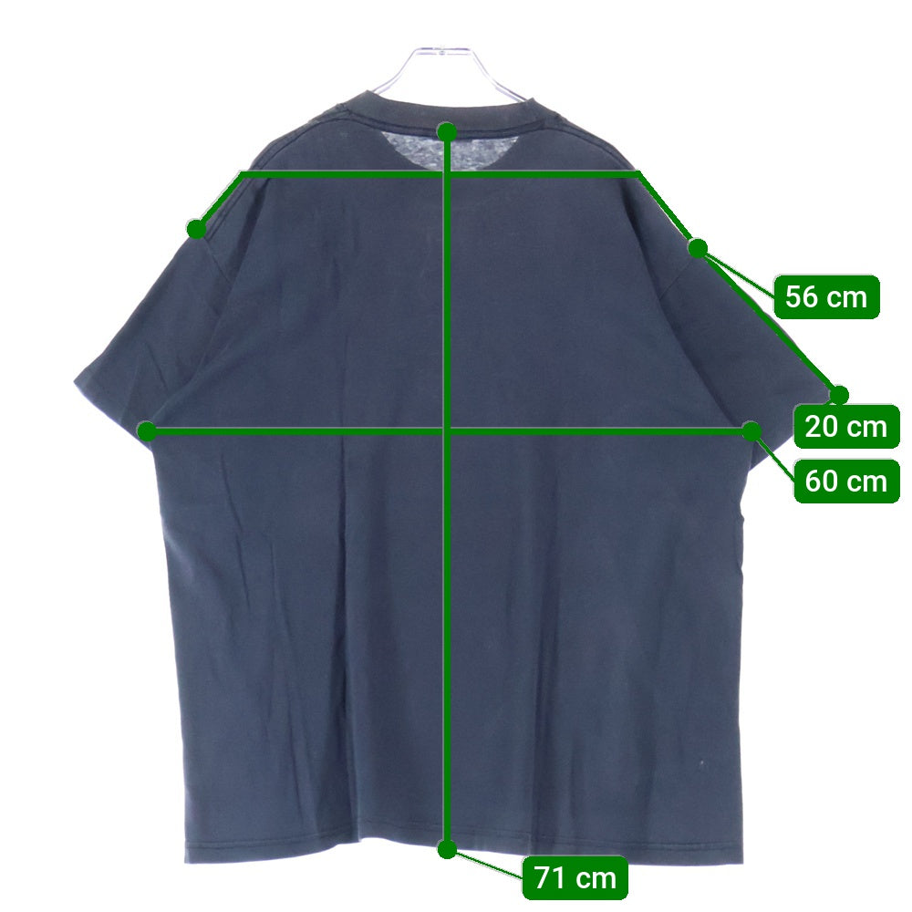 VINTAGE(ヴィンテージ) 90s SCOOBY DO CARTOON NETWORK スクービードゥ フロント プリント Tシャツ 半袖カットソー ブラック