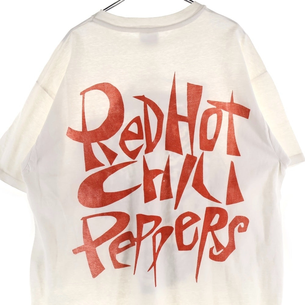 VINTAGE(ヴィンテージ) 90s RED HOT CHILI PEPPERS 両面プリント Tシャツ 半袖カットソー ホワイト