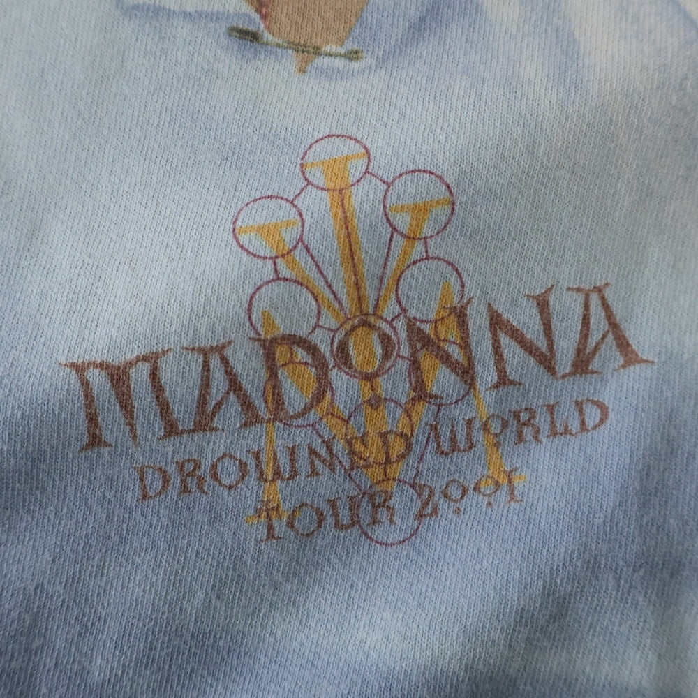 VINTAGE(ヴィンテージ) 00s MADONNA DROWNED WORLD TOUR マドンナ Tシャツ 半袖カットソー ホワイト