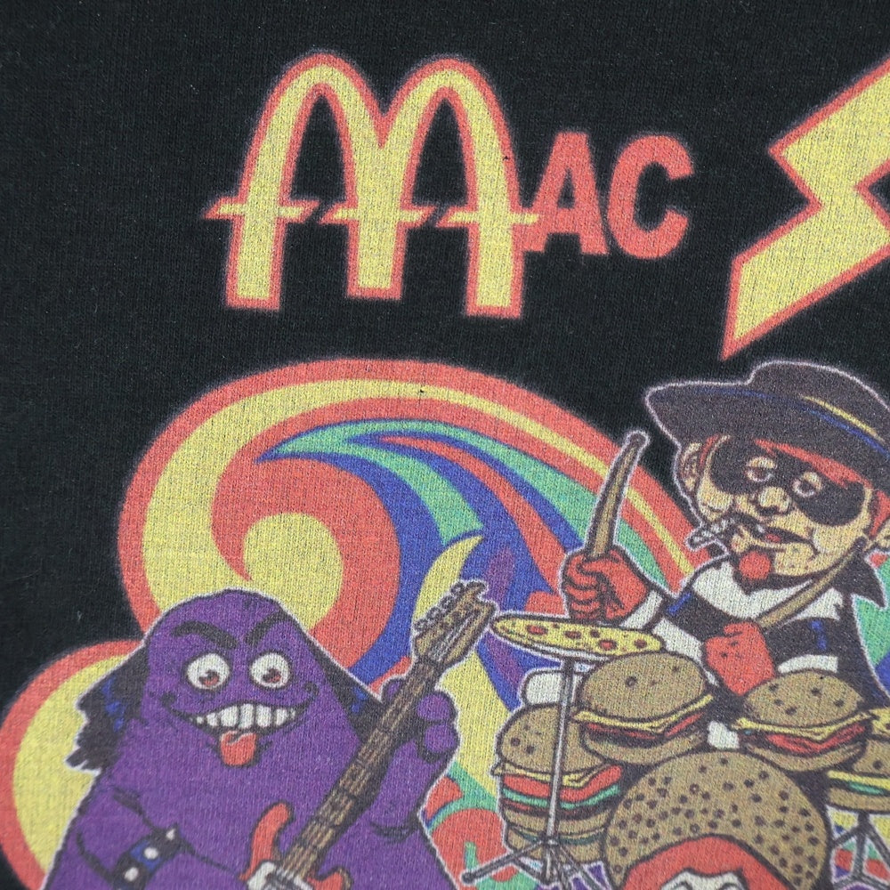 VINTAGE(ヴィンテージ) MAC SABBATH マックサバス フロント プリント Tシャツ 半袖カットソー ブラック