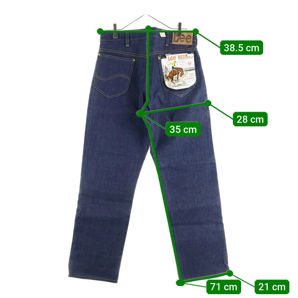 LEE(リー) 60-70s RIDERS 101Z USA製 ボタン裏刻印25 デニム パンツ インディゴ
