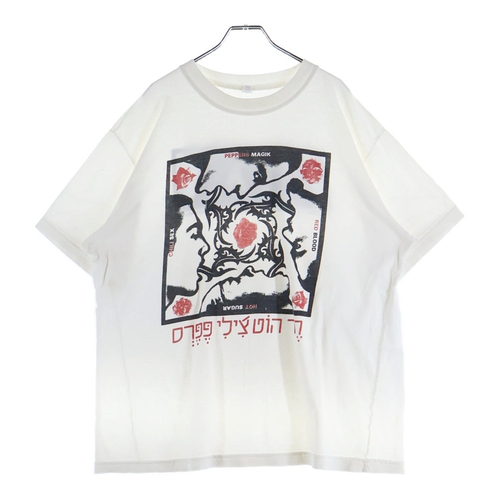 VINTAGE(ヴィンテージ) 00s RED HOT CHILI PEPERS suger sex magik bootleg レッドホットチリペッパーズ シュガーセックスマジック ブートレグ 半袖Tシャツ カットソー ホワイト