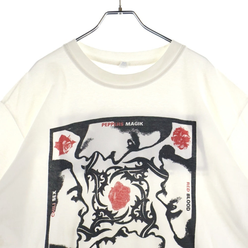 VINTAGE(ヴィンテージ) 00s RED HOT CHILI PEPERS suger sex magik bootleg レッドホットチリペッパーズ シュガーセックスマジック ブートレグ 半袖Tシャツ カットソー ホワイト