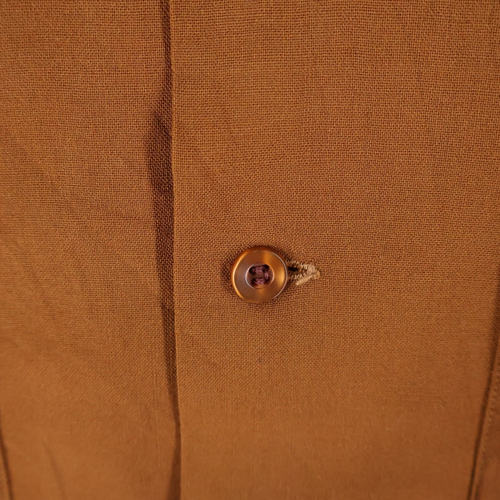 PENDLETON(ペンドルトン) 60-70s VINTAGE オープンカラー ウール 長袖シャツ ブラウン