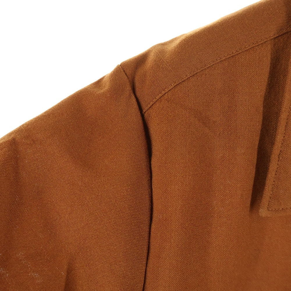 PENDLETON(ペンドルトン) 60-70s VINTAGE オープンカラー ウール 長袖シャツ ブラウン