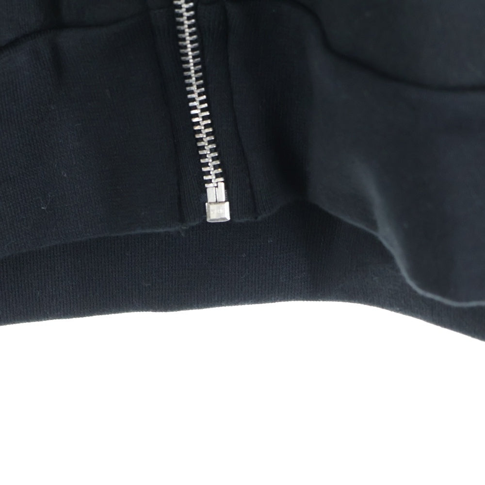 CHROME HEARTS(クロムハーツ) FOTI HOODIE ZIP ジップフォティ バックフォティプリント ジップアップパーカー ブラック
