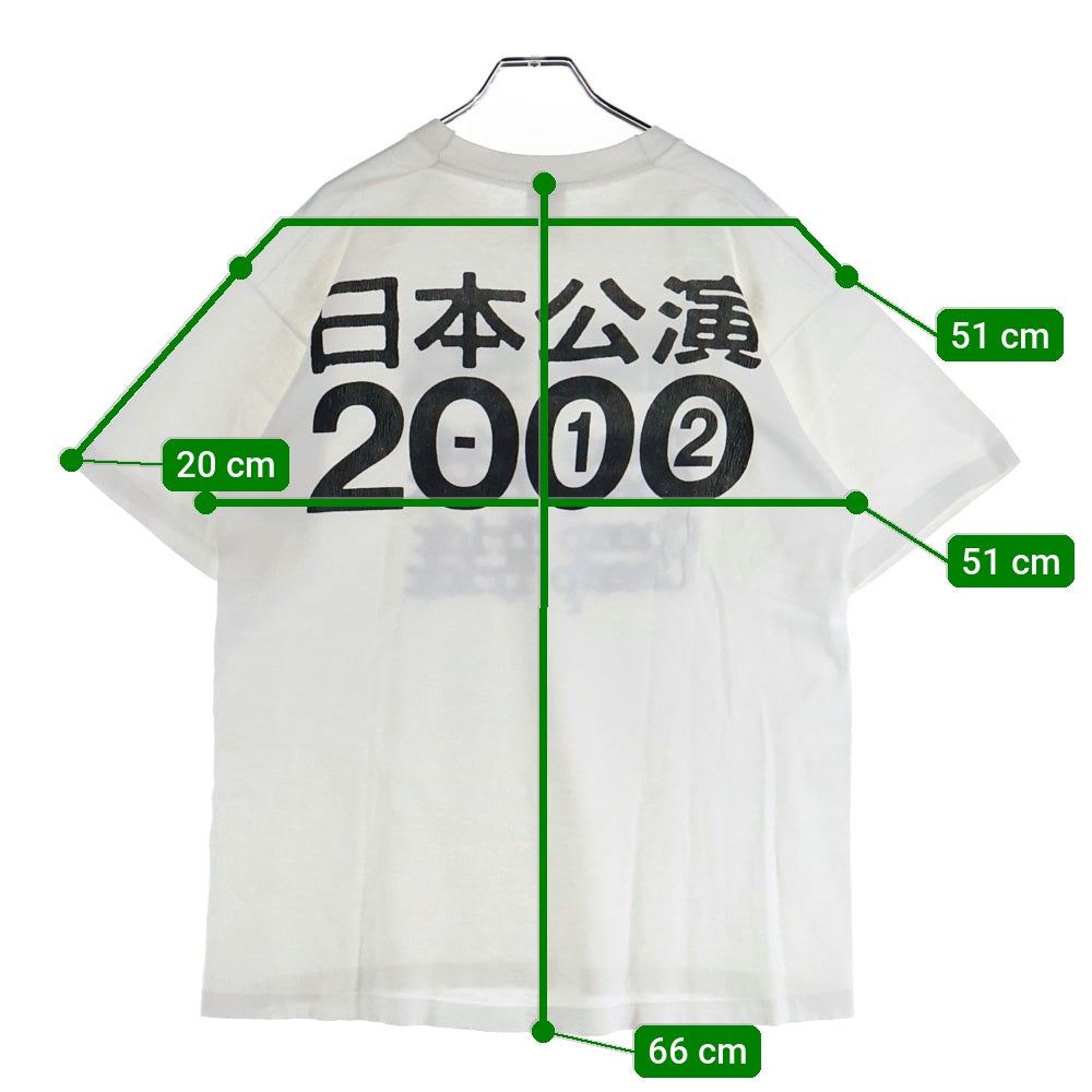 VINTAGE(ヴィンテージ) 80s CHEAP TRICK チープトリック 半袖Tシャツ カットソー ホワイト