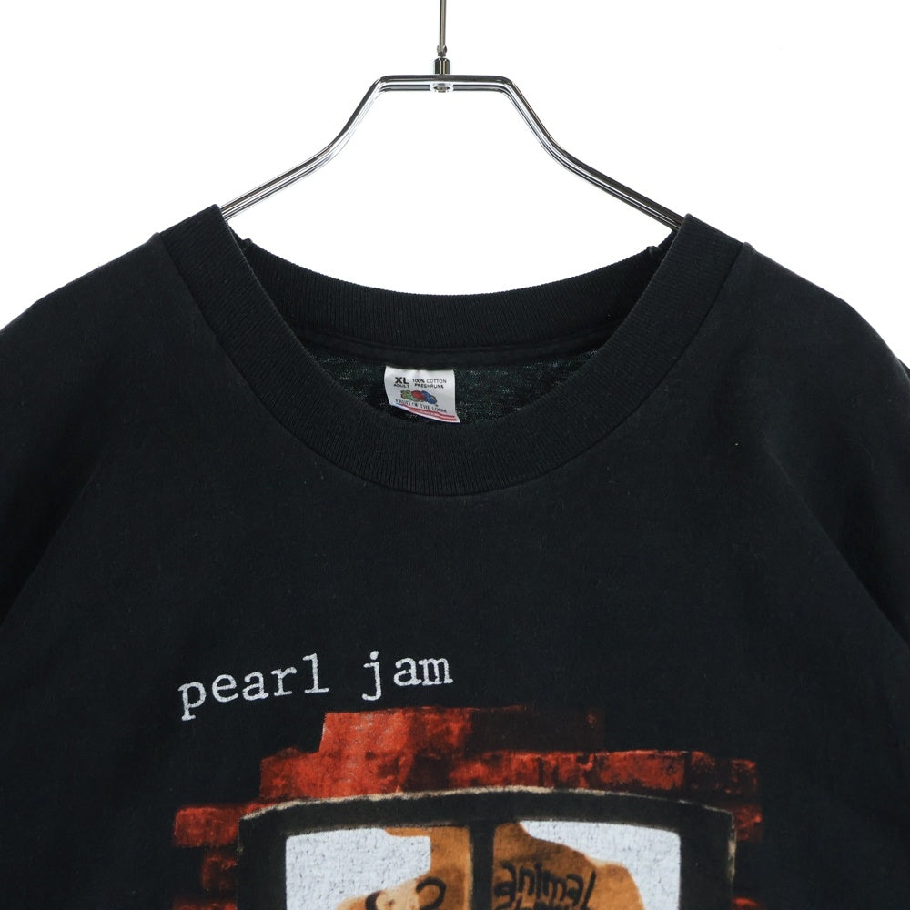 VINTAGE(ヴィンテージ) 90s PEARL JAM Window Pain パールジャム 両面プリント 半袖プリント カットソー ブラック