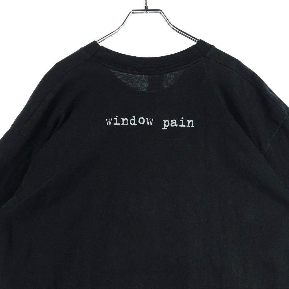 VINTAGE(ヴィンテージ) 90s PEARL JAM Window Pain パールジャム 両面プリント 半袖プリント カットソー ブラック
