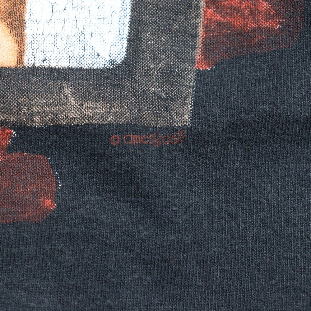 VINTAGE(ヴィンテージ) 90s PEARL JAM Window Pain パールジャム 両面プリント 半袖プリント カットソー ブラック