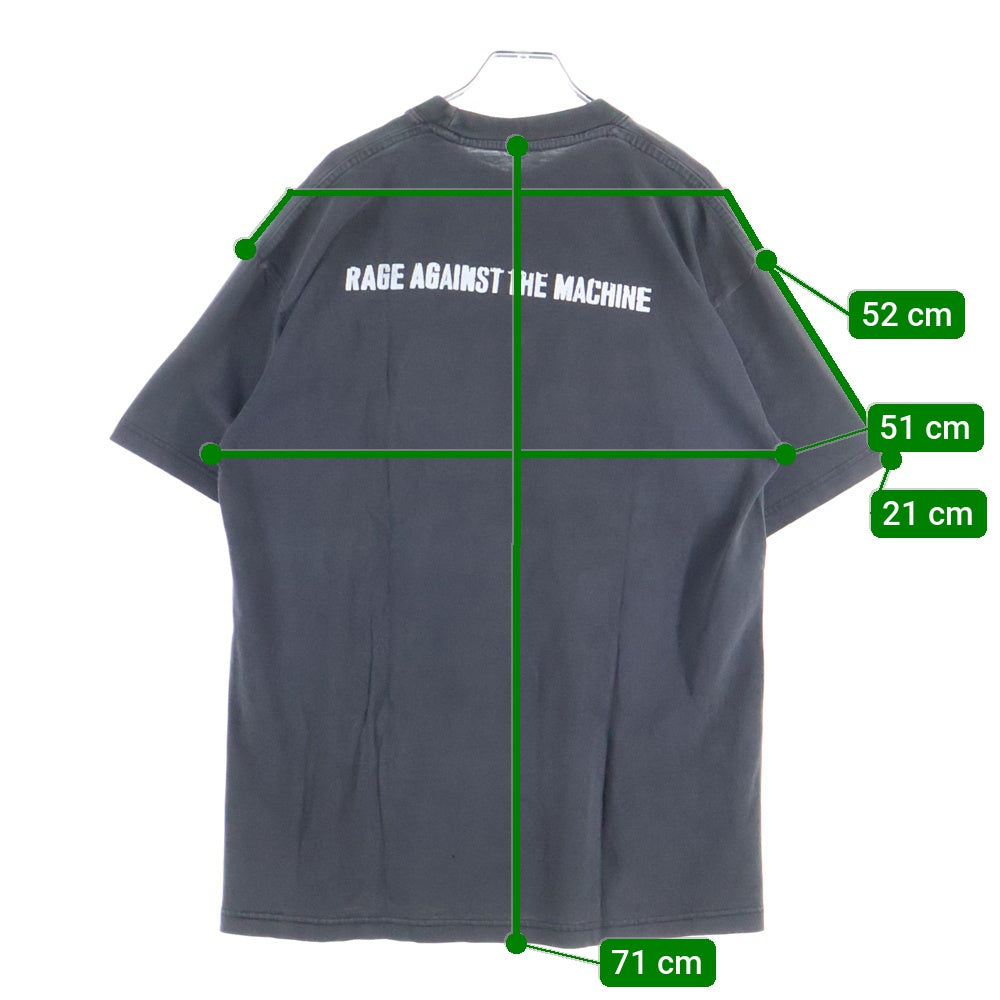 VINTAGE(ヴィンテージ) 90-00s RAGE AGAINST THE MACHINE MEMBER TEE
