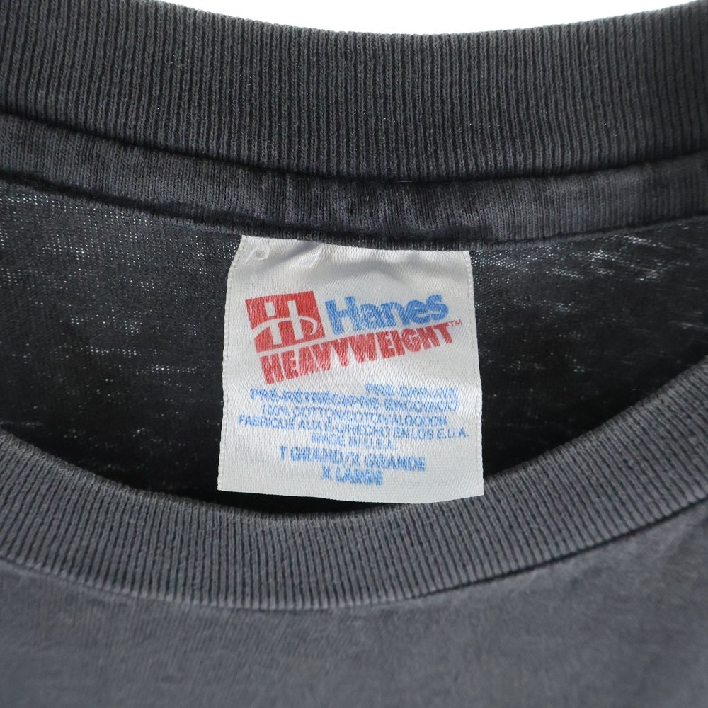 VINTAGE(ヴィンテージ) 90s PEARL JAM WINDOW PAIN パールジャム ウィンドウペーン 両面プリント Tシャツ 半袖カットソー ブラック
