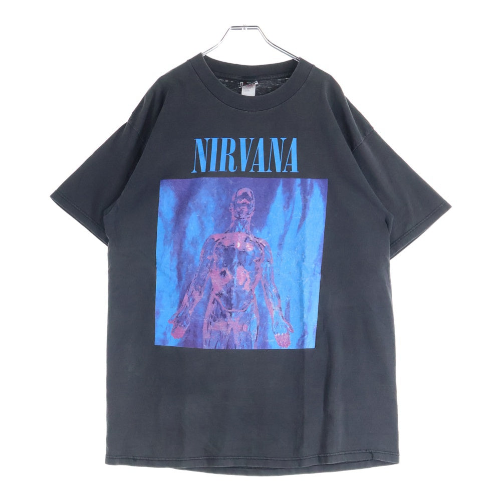 VINTAGE(ヴィンテージ) 90s NIRVANA SLIVER ニルヴァーナ スリバー 半袖Tシャツ ブラック
