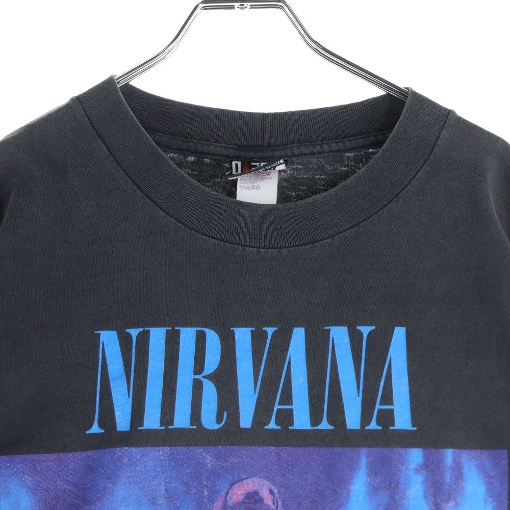 VINTAGE(ヴィンテージ) 90s NIRVANA SLIVER ニルヴァーナ スリバー 半袖Tシャツ ブラック