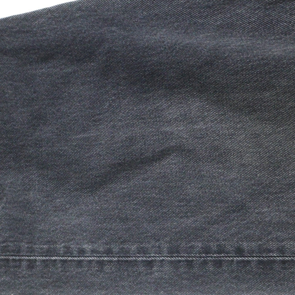 Levi's(リーバイス) 90s 501 後染め ブラックデニムパンツ USA製 1998年製 ボタン裏653 ブラック