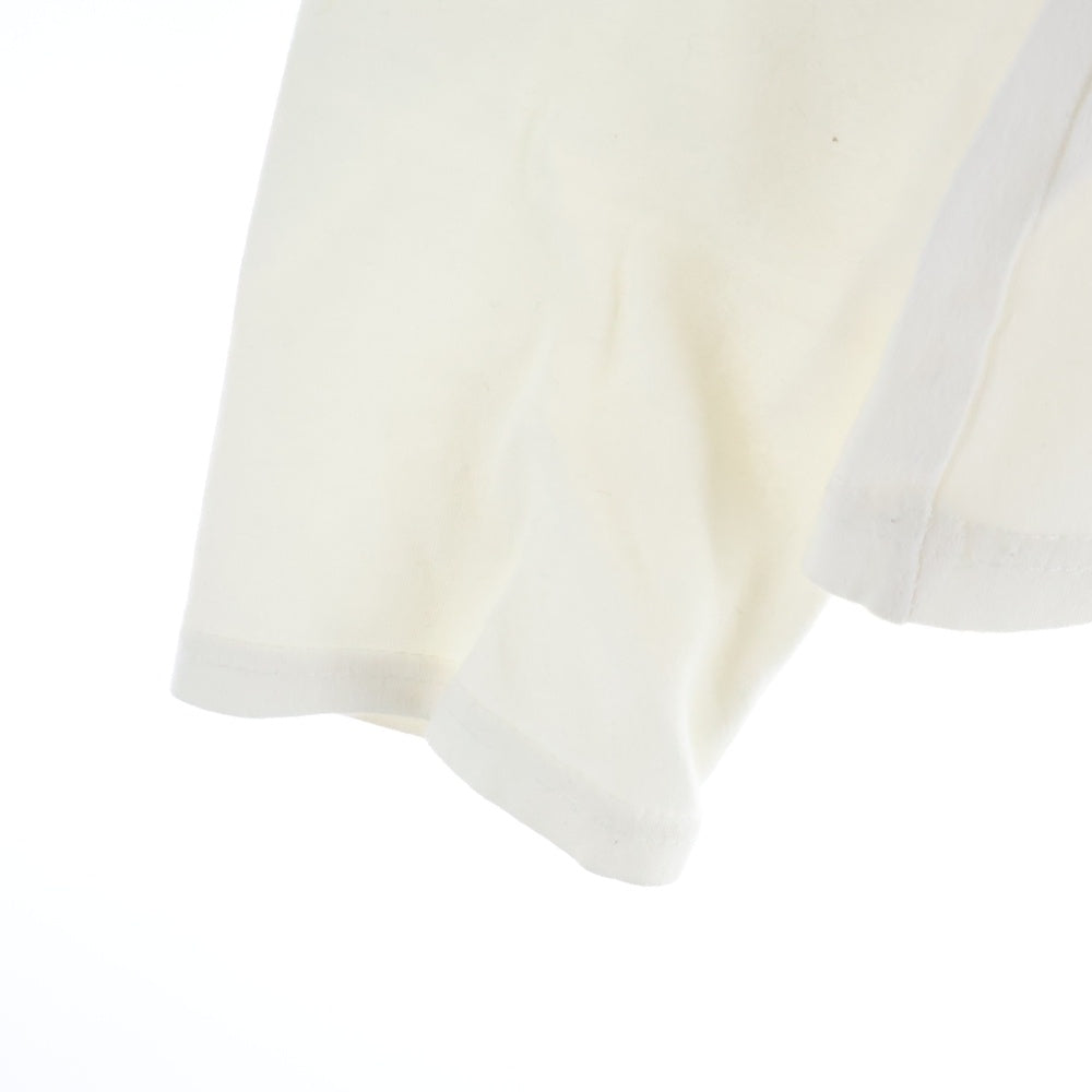 Christian Dior(クリスチャンディオール) 00s Archive Number Print L/S Tee ガリアーノ期 ナンバープリント 長袖Tシャツ カットソー ホワイト レディース