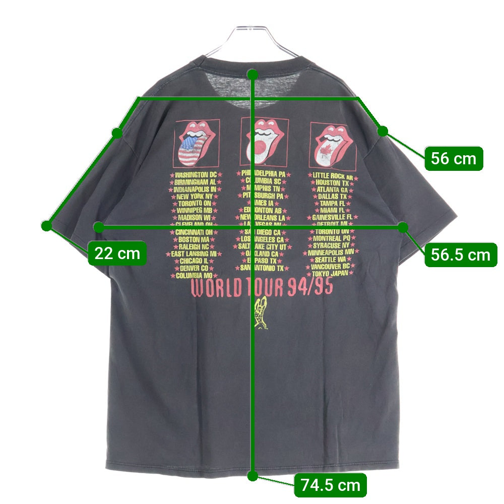 90s ROLLING STONES ロンT Vintage ビンテージ VINTAGE(ヴィンテージ) 90S THE ROLLING STONES VOODOO LOUNGE 94/95