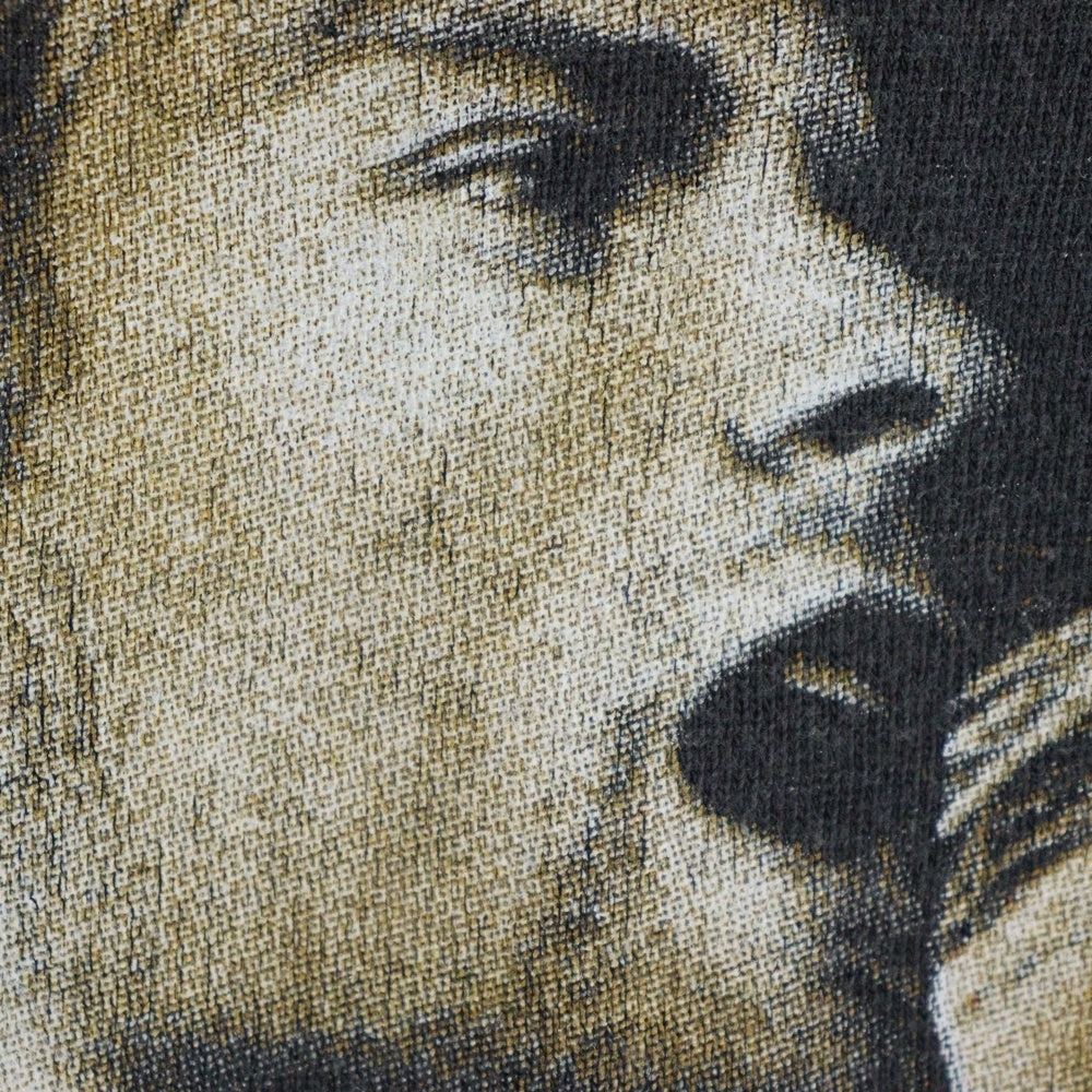 VINTAGE(ヴィンテージ) 90ー00s NIRVANA KURT COBAIN GRUNGEIS DEAD BOOTLEG ニルヴァーナ カートコバーン ブートレグ 両面プリント Tシャツ 半袖カットソー ブラック