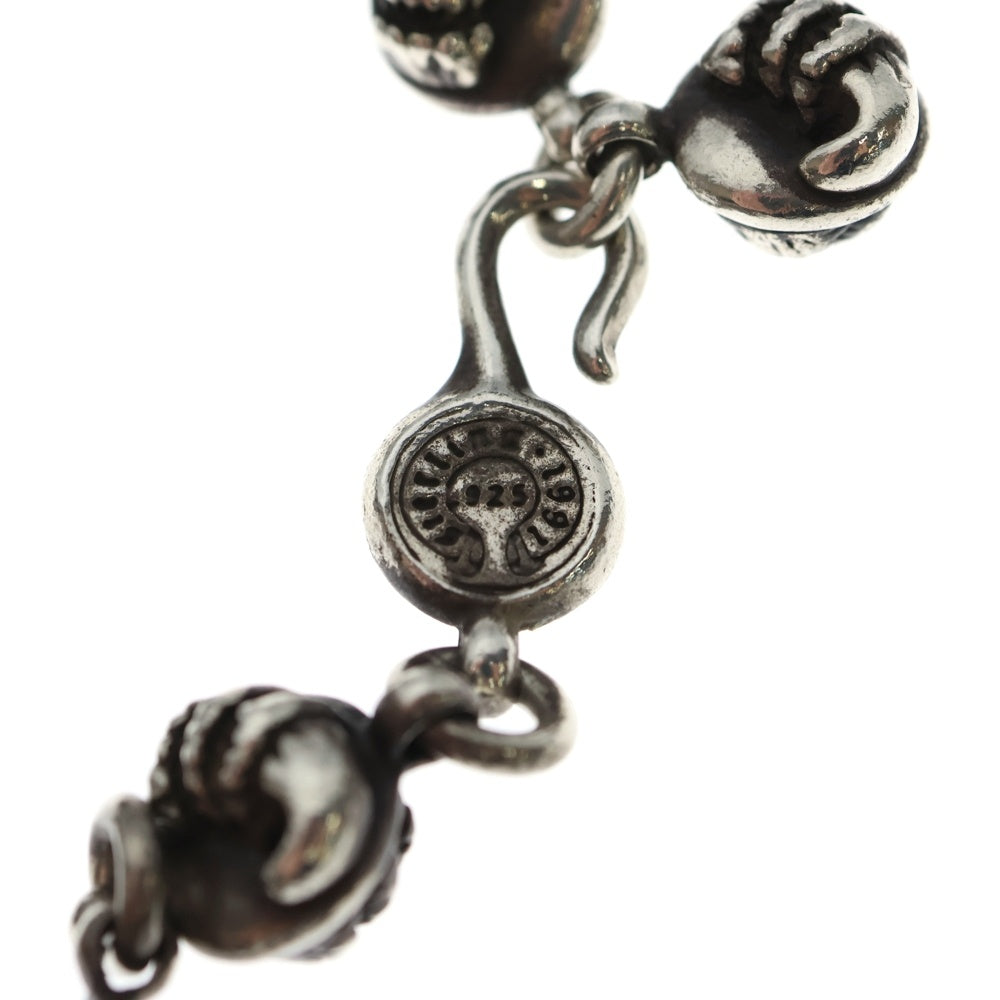 CHROME HEARTS(クロムハーツ) No2 BALL #2クロウボール ブレスレット シルバー