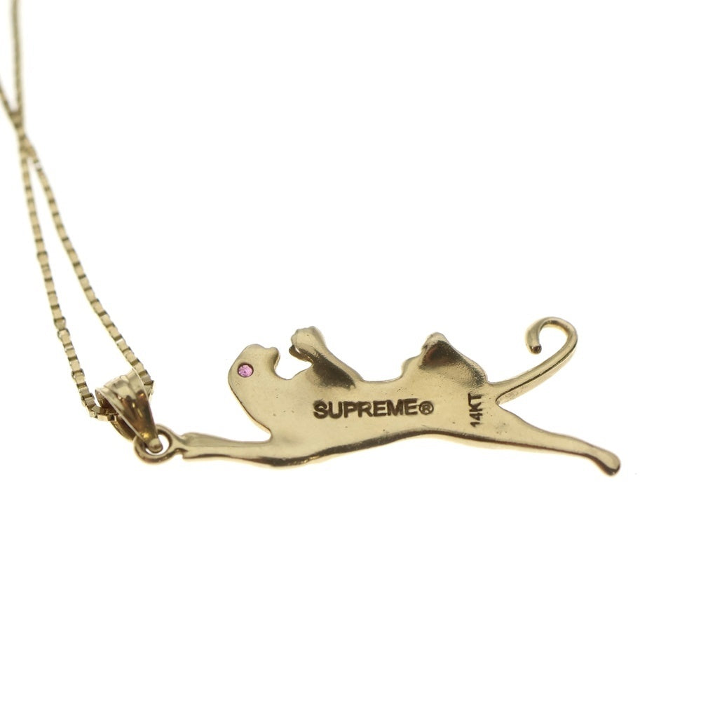SUPREME(シュプリーム) 18AW Panther Gold Pendant パンサー