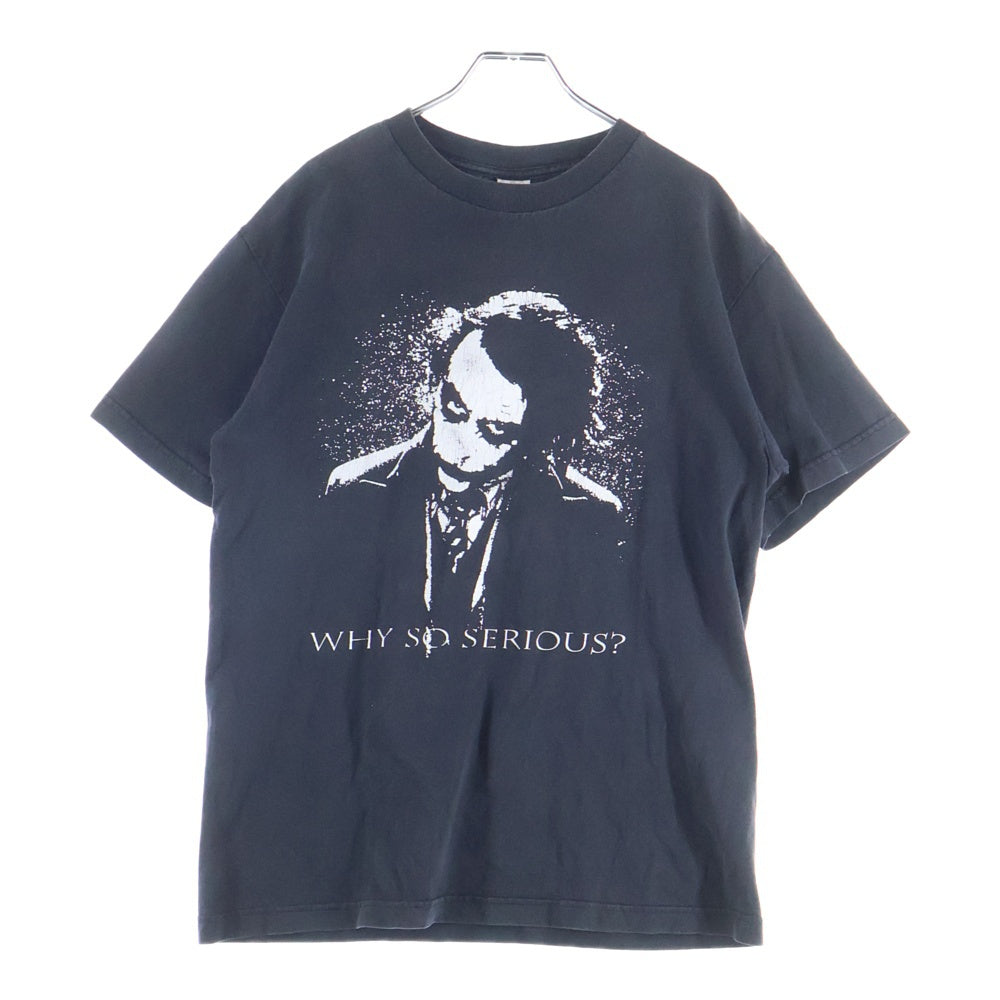 VINTAGE(ヴィンテージ) 00s BATMAN JOKER THE DARK KNIGHT バットマン ジョーカー ダークナイト Tシャツ 半袖カットソー ブラック
