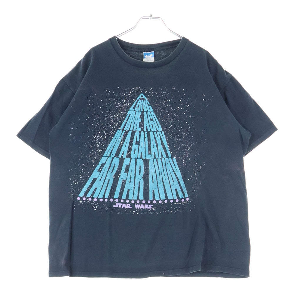 VINTAGE(ヴィンテージ) 80s DISNEY STAR WARS ディズニー スターウォーズ Tシャツ 半袖カットソー ブラック