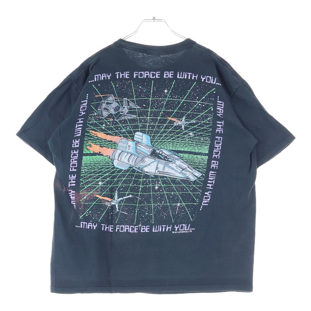 VINTAGE(ヴィンテージ) 80s DISNEY STAR WARS ディズニー スターウォーズ Tシャツ 半袖カットソー ブラック