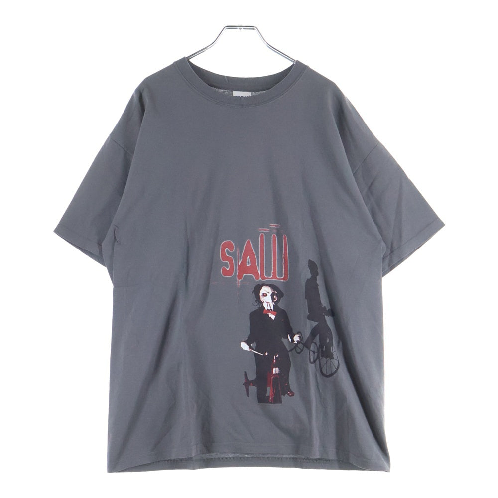 VINTAGE(ヴィンテージ) 00s SAW MOVIE PROMO TEE ソウ ムービー Tシャツ 半袖カットソー グレー