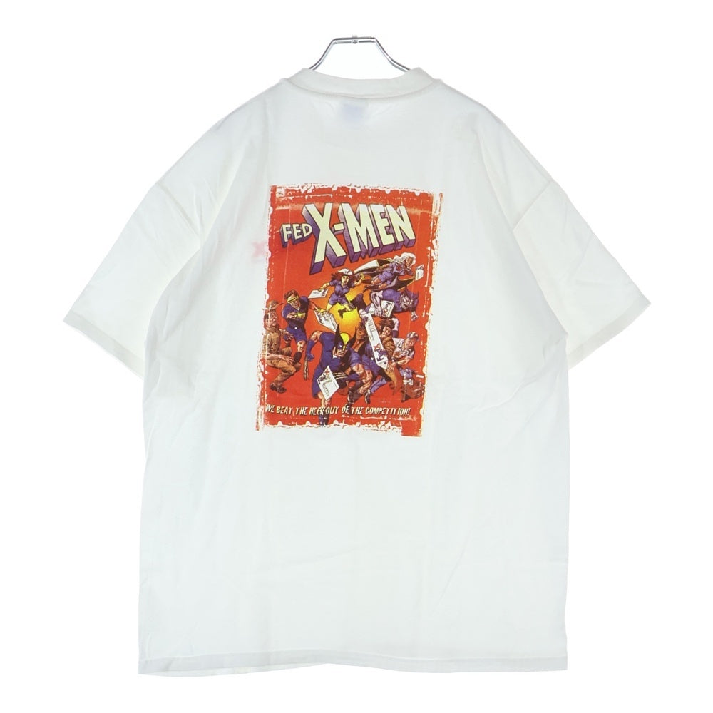 VINTAGE(ヴィンテージ) 90s X-MEN FED EX エックスメン Tシャツ 半袖カットソー ホワイト