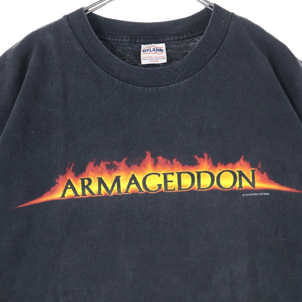 古着 90s アルマゲドン 半袖 シャツ 映画 ムービー ブラック 黒 ⑤ VINTAGE(ヴィンテージ) 90s ARMAGEDDON MOVIE TEE アルマゲドン