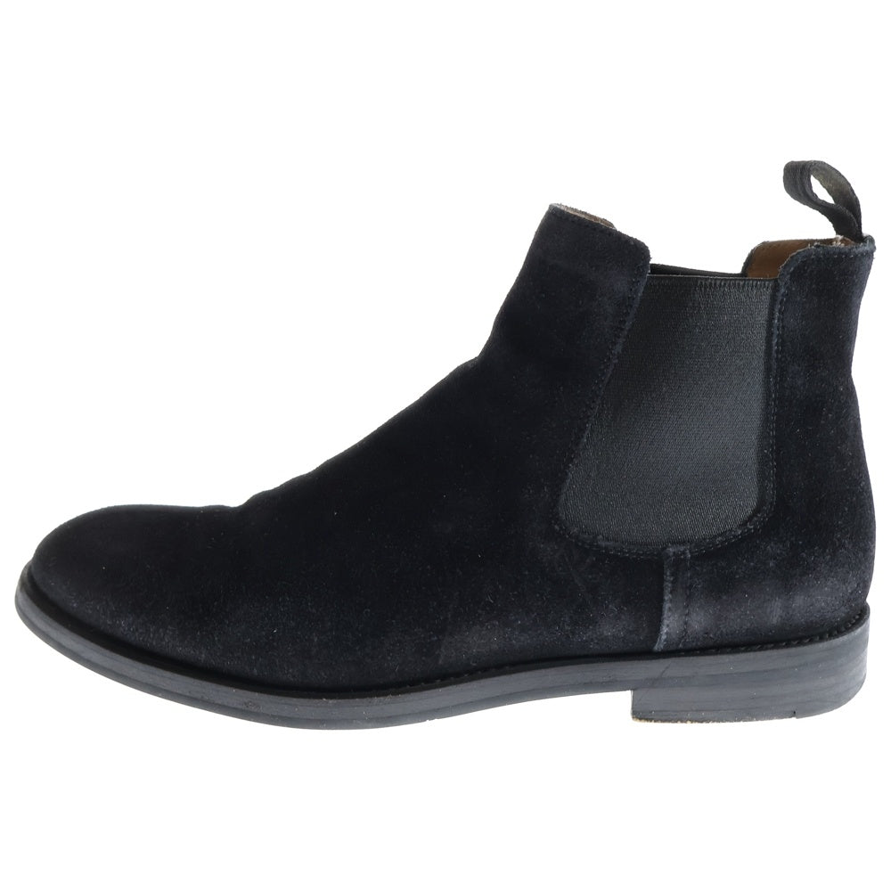 Church's(チャーチ) MONMOUTH WG チェルシー スエード プレーントゥ サイドゴアブーツ ブラック レディース