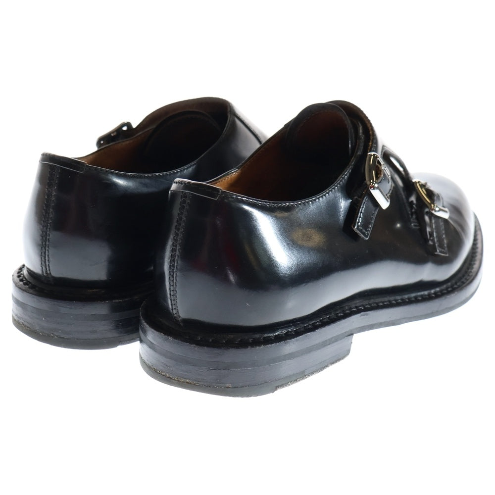 Church's(チャーチ) LORA R ダブルモンク ストラップ プレーントゥ レザー シューズ レディース