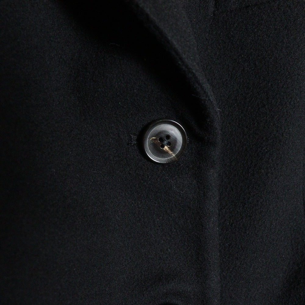 Paul Smith(ポールスミス) DREAMER WOOL MELTON CHESTER COAT ウール カシミヤ チェスター コート ブラック レディース