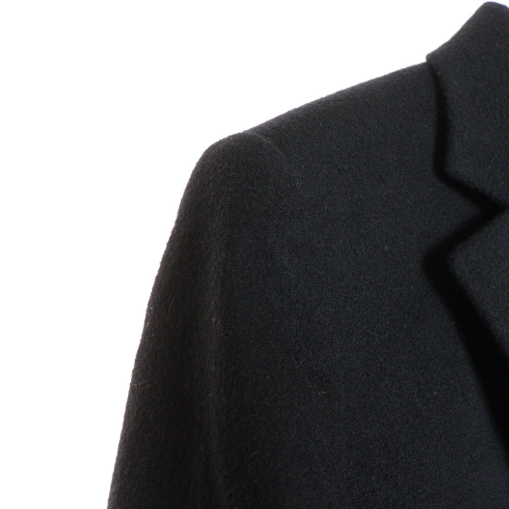 Paul Smith(ポールスミス) DREAMER WOOL MELTON CHESTER COAT ウール カシミヤ チェスター コート ブラック レディース