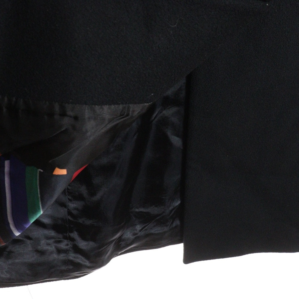 Paul Smith(ポールスミス) DREAMER WOOL MELTON CHESTER COAT ウール カシミヤ チェスター コート ブラック レディース