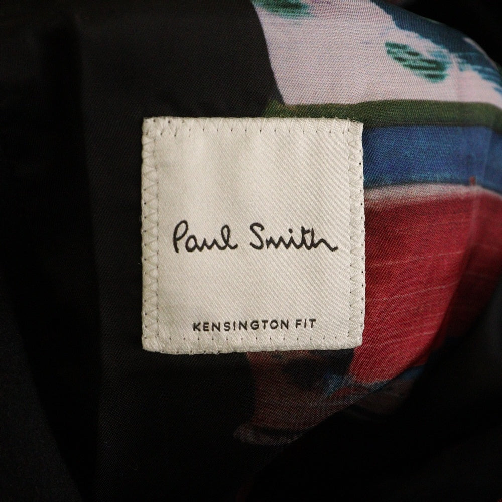 Paul Smith(ポールスミス) DREAMER WOOL MELTON CHESTER COAT ウール カシミヤ チェスター コート ブラック レディース