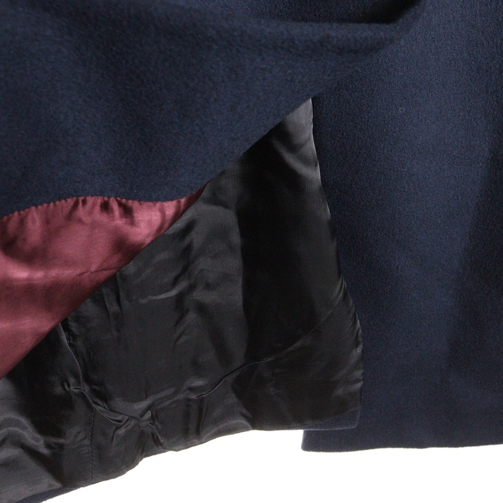 Paul Smith(ポールスミス) WOOL MELTON CHESTER COAT ウール カシミヤ チェスター コート ネイビー レディース