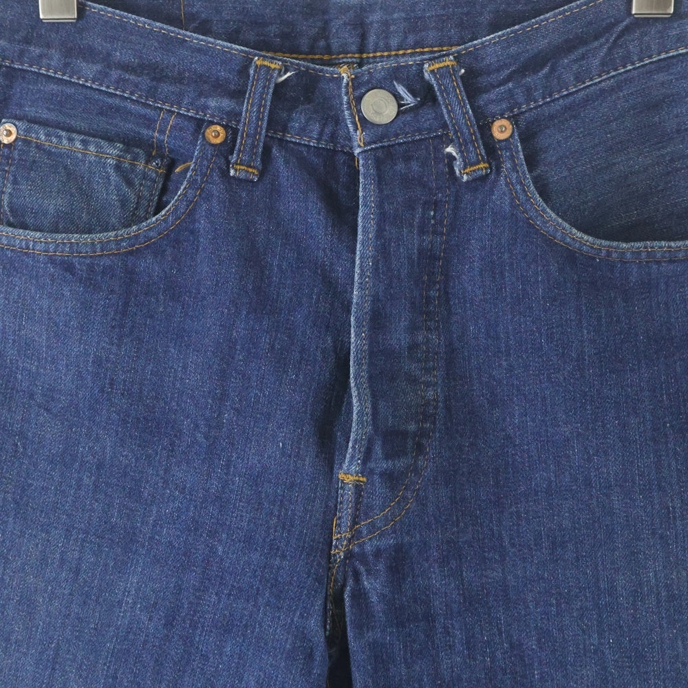 Levi's(リーバイス) 70s VINTAGE 501 BIGE 後期 ボタン裏刻印6 通常R デニム パンツ インディゴ