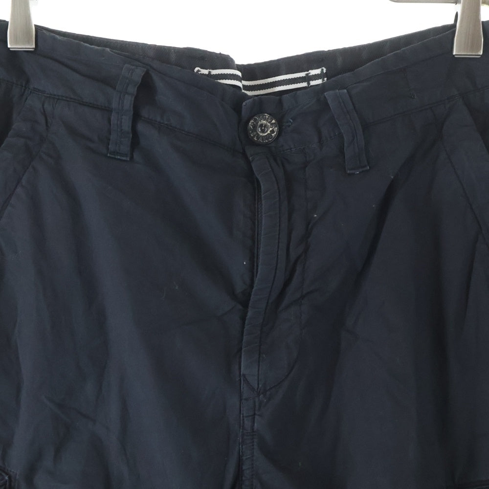 STONE ISLAND(ストーンアイランド) NYLON CARGO PANTS 761532003 V0029 ナイロン カーゴパンツ ブラック