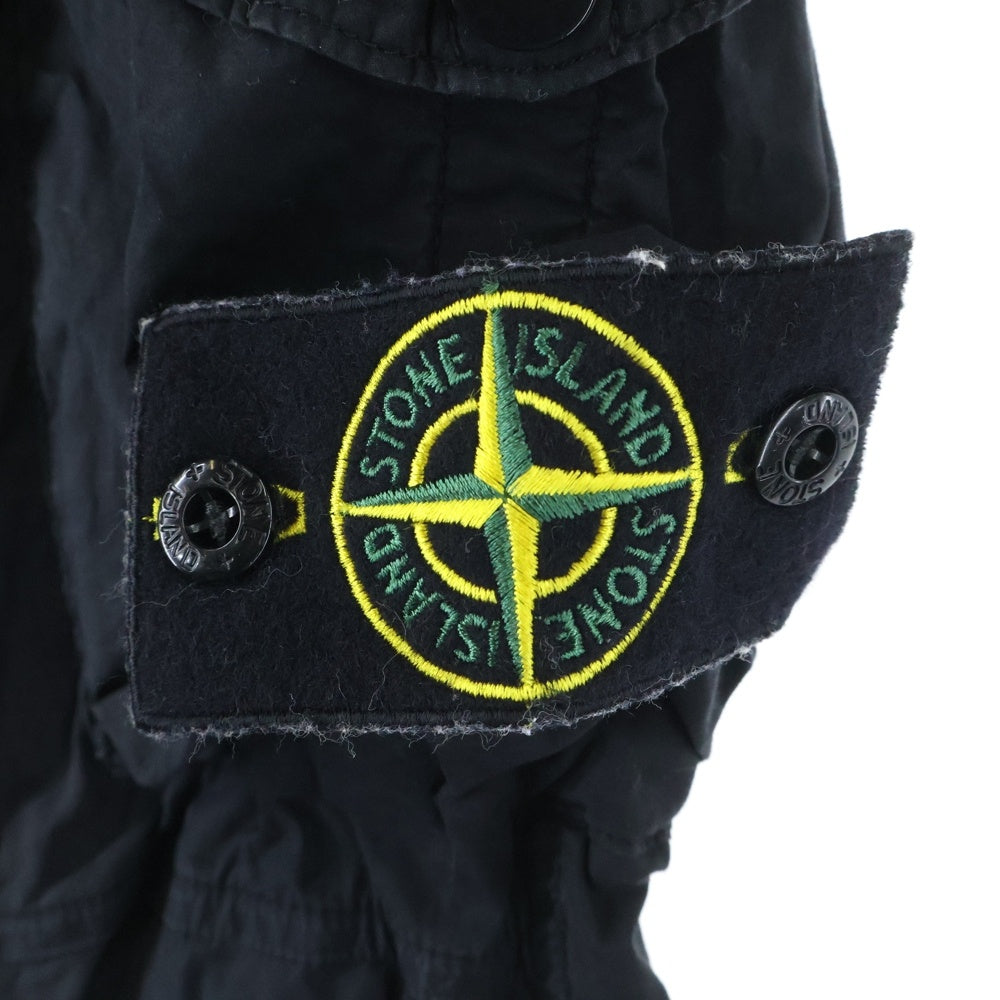 STONE ISLAND(ストーンアイランド) NYLON CARGO PANTS 761532003 V0029 ナイロン カーゴパンツ ブラック
