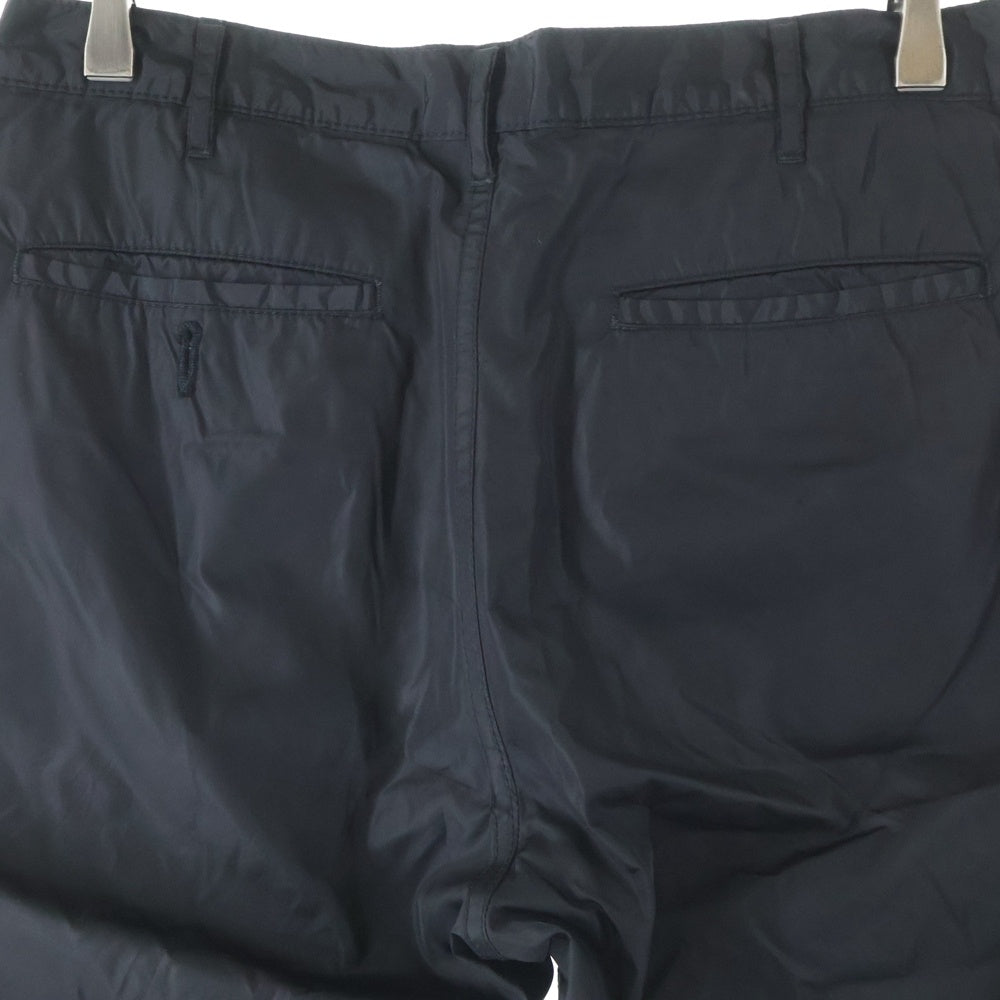 COMME des GARCONS HOMME PLUS(コムデギャルソンオムプリュス) 05AW NYLON PANTS PP-P051 ナイロン ストレート パンツ ブラック