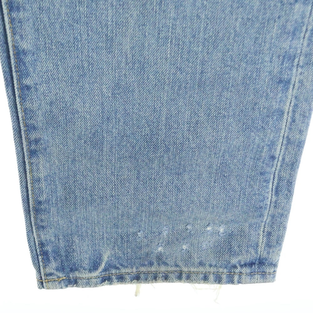 DENIM & SUPPLY RALPH LAUREN(デニム アンド サプライ ラルフローレン) ダメージ加工 デニム パンツ インディゴ 788530076003