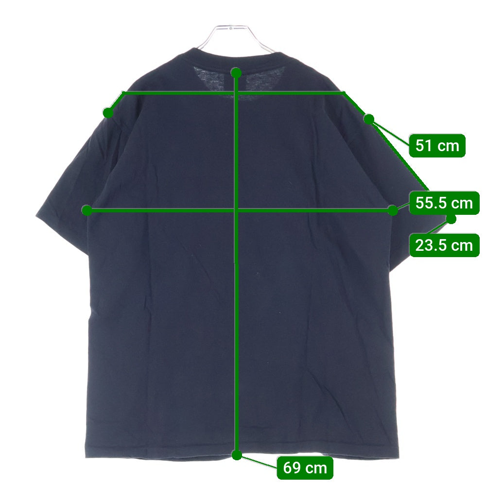 VINTAGE(ヴィンテージ) 90S PINK FLOYD THE DARK SIDE OF THE MOON 1992 ヴィンテージ ピンク フロイド 狂気 フロントロゴ刺繍 クルーネック半袖Tシャツ ブラック