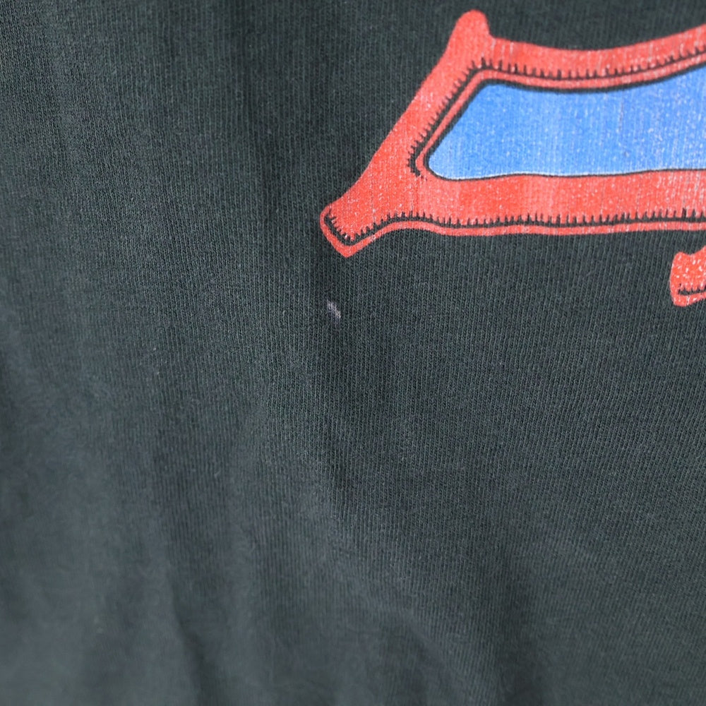 VINTAGE(ヴィンテージ) 90s LOLLAPALOOZA 1992 Festival ロラパルーザ 両面プリント 半袖Tシャツ カットソー ブラック