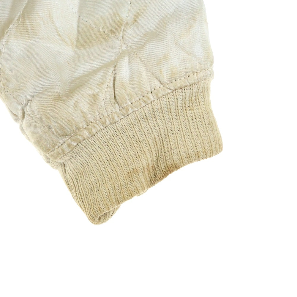 VINTAGE(ヴィンテージ) 50s VINTAGE Souvenir Jacket TTS ZIP 別珍 リバーシブルジャケット スカジャン ブラック/ベージュ