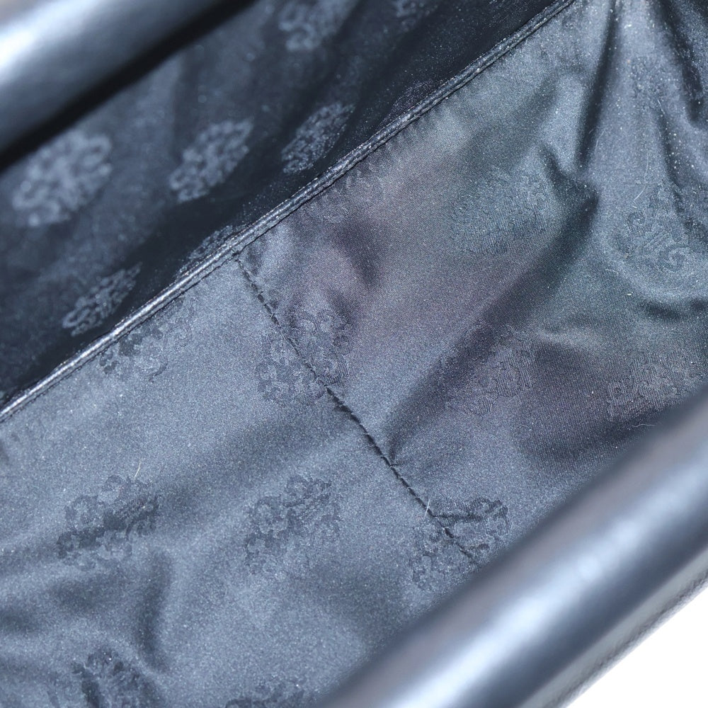 CHROME HEARTS(クロムハーツ) REMOTE CONTROLLER RACK リモコンラック セメタリースターパッチエボニーレッグレザー ブラック