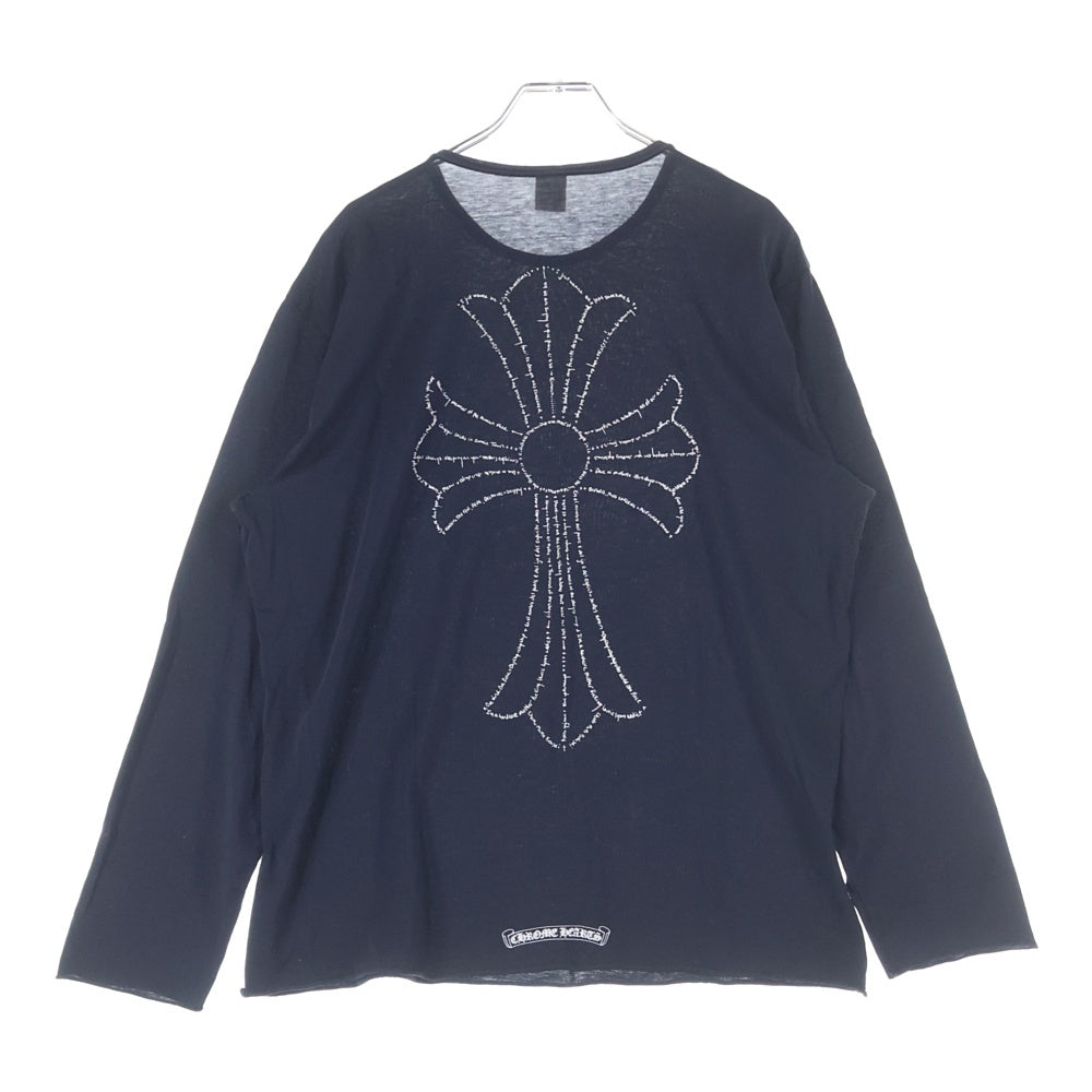 CHROME HEARTS(クロムハーツ) OLD オールドモデル バックセメタリー プリントポケット 半袖Tシャツ カットソー ブラック