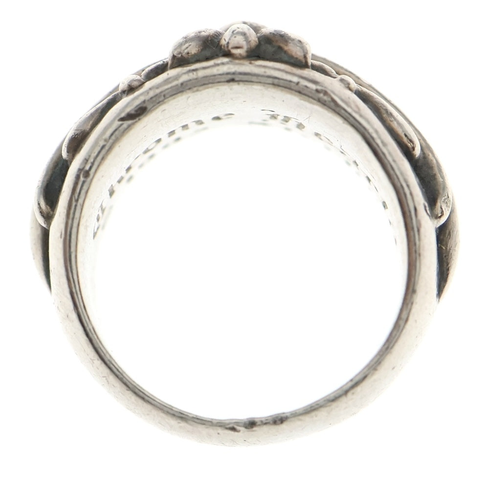 CHROME HEARTS(クロムハーツ) FLRL CRS フローラルクロス リング シルバー BCA346